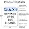 Signmission Contains Up To 10% Ethanol, 18 in W x Rectangle, Aluminum OS-2PACK-NS-A-1824-V-10806 - alternate 4